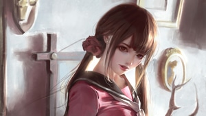 Anime Girl, Anime, Artist, Artwork, Digital Art, Fantasy Girls, Artstation, 4K wallpaper
