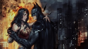 Batman, Wonder Woman, Superheroes, Artist, Artwork, Digital Art, Deviantart, 4K wallpaper