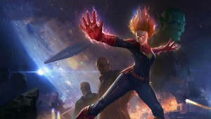 Captain Marvel, Superheroes, Artwork, Art, Artstation, 4K wallpaper