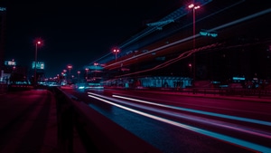 Long Exposure, Photography, Road, 4K wallpaper