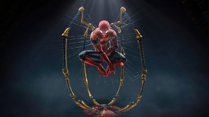 Iron Spider, Spider-Man, Marvel Superheroes, Spiderman, 4K wallpaper
