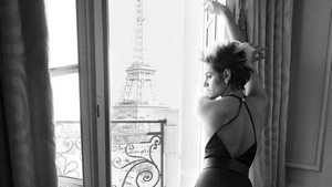 Kristen Stewart, Celebrities, Girls, Monochrome, Black And White, 4K wallpaper