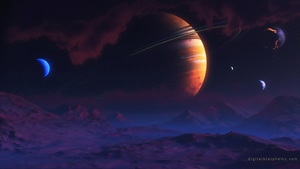 Space, Digital Universe, Deviantart, 4K wallpaper