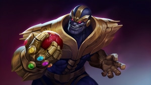 Thanos, Superheroes, Digital Art, Artwork, Supervillain, 4K wallpaper
