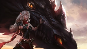 Artist, Artwork, Artstation, Dragon, 4K wallpaper