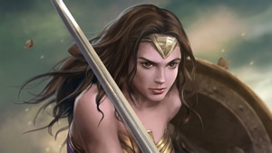 Wonder Woman, Artwork, Digital Art, Superheroes, Artstation, 4K wallpaper