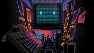 Retrowave, Artist, Artwork, Digital Art, 4K wallpaper