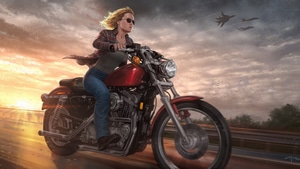 Captain Marvel, Superheroes, Artwork, Digital Art, 4K wallpaper