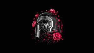 Kylo Ren, Star Wars, Movies, Dark, Black, 4K wallpaper