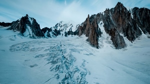 Winter, Mountains, Nature, Snow, 4K wallpaper
