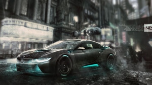 Bmw I8, Bmw, Cars, Artist, Artwork, Digital Art, Deviantart, 4K wallpaper