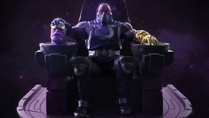 Darkseid, Thanos, Superheroes, Artstation, 4K wallpaper