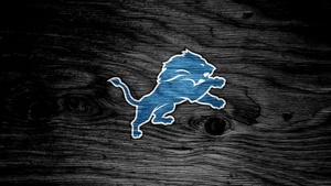 Detroit Lions, Dark background, American football team, NFL team, 4K wallpaper