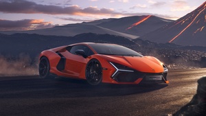 Lamborghini Revuelto, Aesthetic, Hybrid sports car, 4K wallpaper