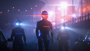 Robot, Police, Cyberpunk, Artist, Artwork, Digital Art, Deviantart, 4K wallpaper