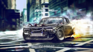 Nissan Skyline, Nissan, Cars, Deviantart, 4K wallpaper