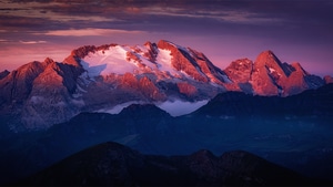 Sunrise, Mountains, Nature, Deviantart, 4K wallpaper