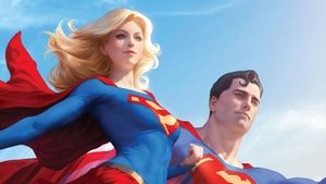 Superman, Supergirl, Superheroes, Artwork, 4K wallpaper