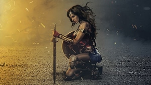 Wonder Woman, Superheroes, Behance, 4K wallpaper