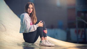 Girls, Model, 4K wallpaper