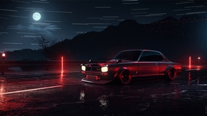 Nissan Skyline, Nissan, Cars, Games, 4K wallpaper