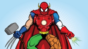 Spiderman, Superheroes, Behance, 4K wallpaper