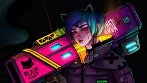 Cyberpunk, Artist, Artwork, Digital Art, Artstation, 4K wallpaper