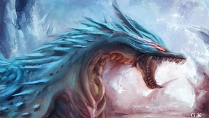 Dragon, Artist, Artwork, Digital Art, Artstation, 4K wallpaper