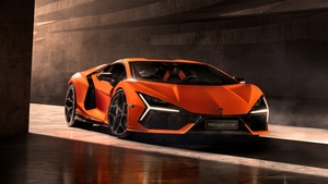 Lamborghini Revuelto, Hybrid sports car, 4K wallpaper