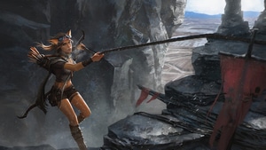 Archer, Warrior, Artist, Artwork, Digital Art, 4K wallpaper
