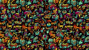 Texture, Abstract, Digital Art, 4K wallpaper