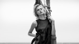 Cara Delevingne, Celebrities, Girls, Photoshoot, Monochrome, Black And White, 4K wallpaper