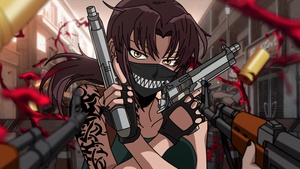 Black Lagoon, Revy, 4K wallpaper