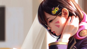 Dva Overwatch, Overwatch, Games, Artist, Digital Art, Deviantart, 4K wallpaper