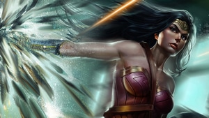Wonder Woman, Superheroes, Artwork, Digital Art, Artstation, 4K wallpaper