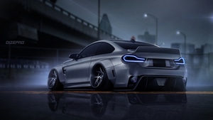 Bmw, Cars, Artist, Artwork, Digital Art, Artstation, 4K wallpaper