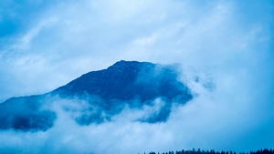 Nature, Fog, Mountains, 4K wallpaper