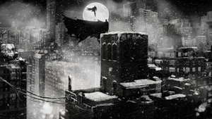 Superman, Batman, Superheroes, Artwork, Digital Art, Artstation, Monochrome, 4K wallpaper