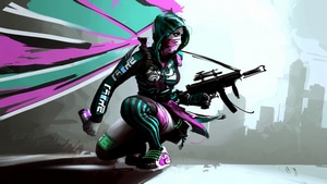 Gun, Artist, Artwork, Digital Art, 4K wallpaper