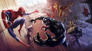 Spiderman, Venom, Superheroes, Carnage, Artist, Artwork, Digital Art, 4K wallpaper