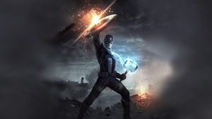 Captain America, Superheroes, Artwork, 4K wallpaper