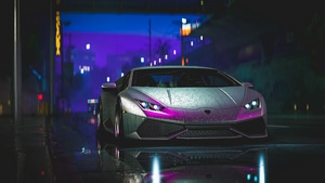 Lamborghini Aventador, Lamborghini, Cars, Artist, Artwork, Digital Art, Artstation, 4K wallpaper