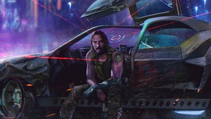 Keanu Reeves, Cyberpunk 2077, Games, Artstation, 4K wallpaper