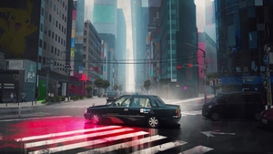 Tokyo, Street, Artist, Artwork, Digital Art, Artstation, 4K wallpaper