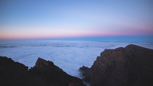 Sea Of Clouds, Mountains, Nature, 4K wallpaper
