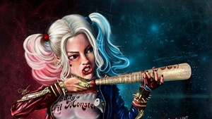 Harley Quinn, Superheroes, Artist, Artwork, 4K wallpaper