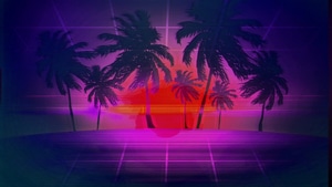 Retrowave, Artist, Artwork, Digital Art, 4K wallpaper