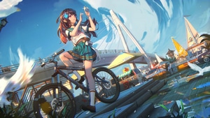 Anime Girl, Anime, Artist, Artwork, Digital Art, Artstation, 4K wallpaper