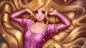 Rapunzel, Princess, Artist, Artwork, Digital Art, Deviantart, 4K wallpaper
