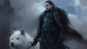 Jon Snow, Tv Shows, Artwork, Artstation, 4K wallpaper